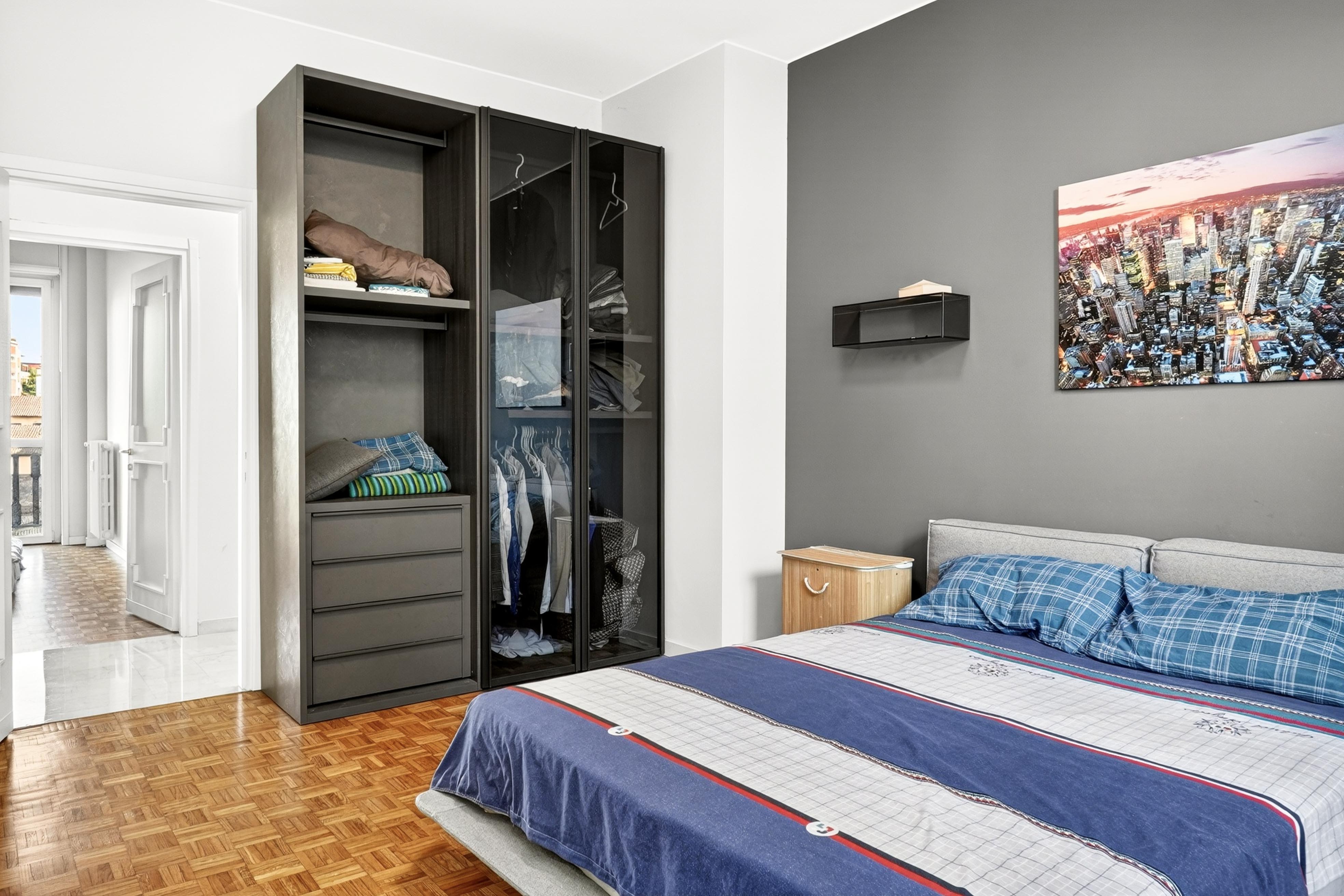 Ampio trilocale trasformabile in quadrilocale — Largo Camussi 2, Centro — Foto 13 di 20