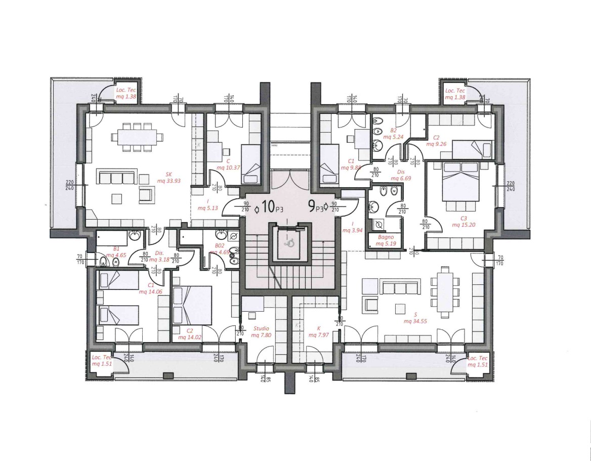 Nuova residenza a Gallarate — Via Curioni 10, Gallarate — Foto 5 di 7